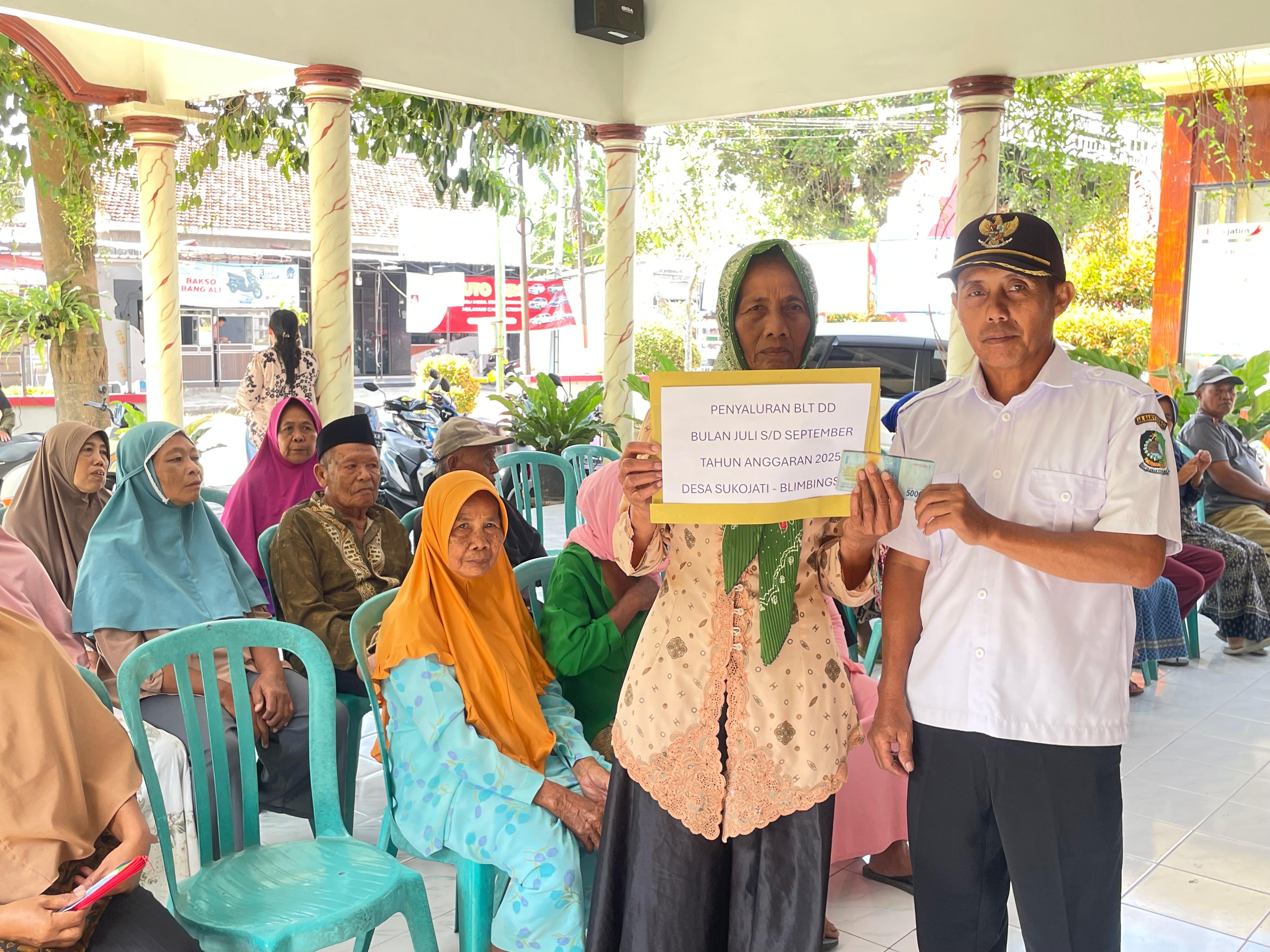 Penyaluran BLT DD Periode Bulan Juli Sampai September Tahun Anggaran 2025