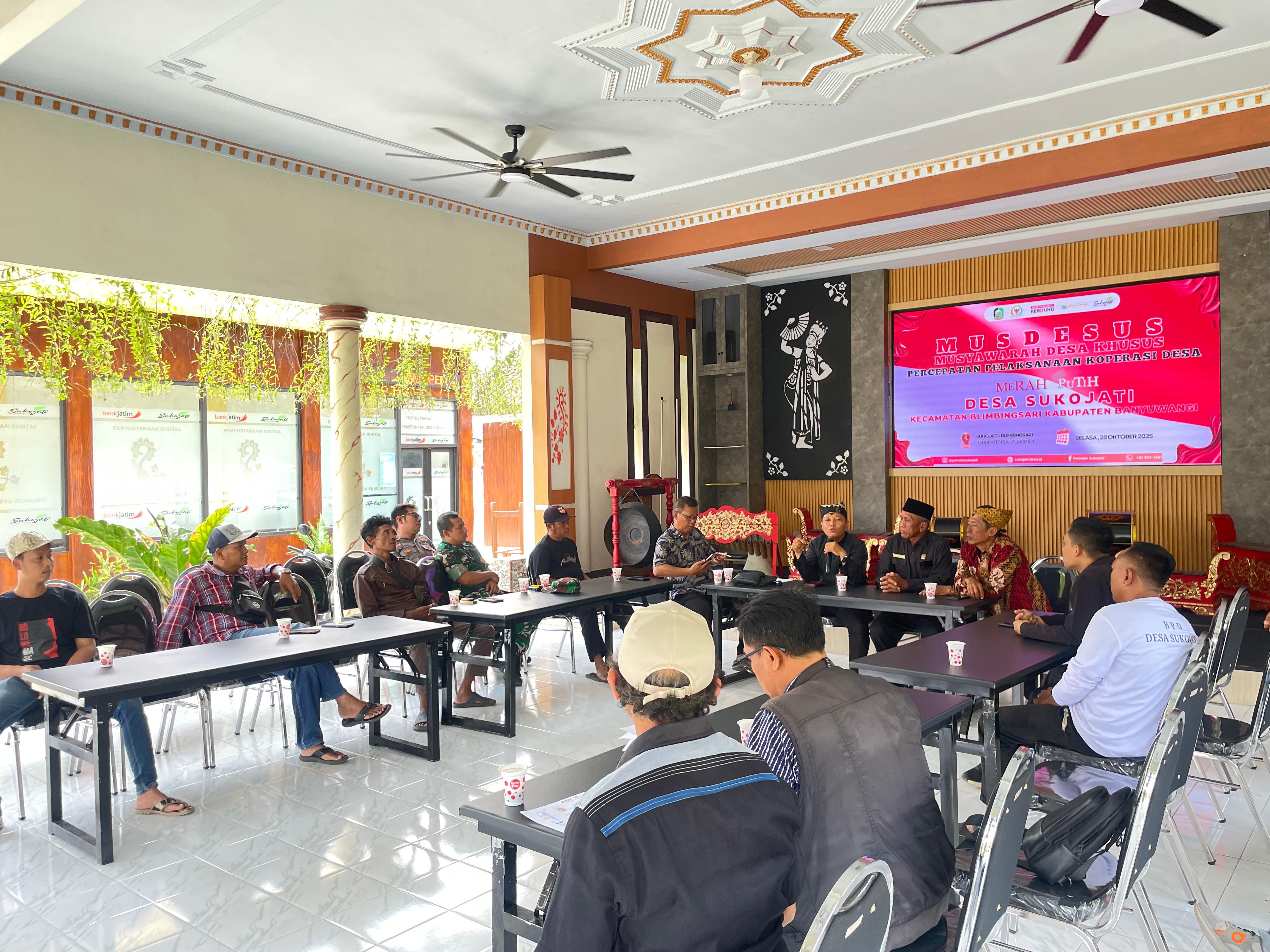 Musyawarah Khusus Desa Sukojati