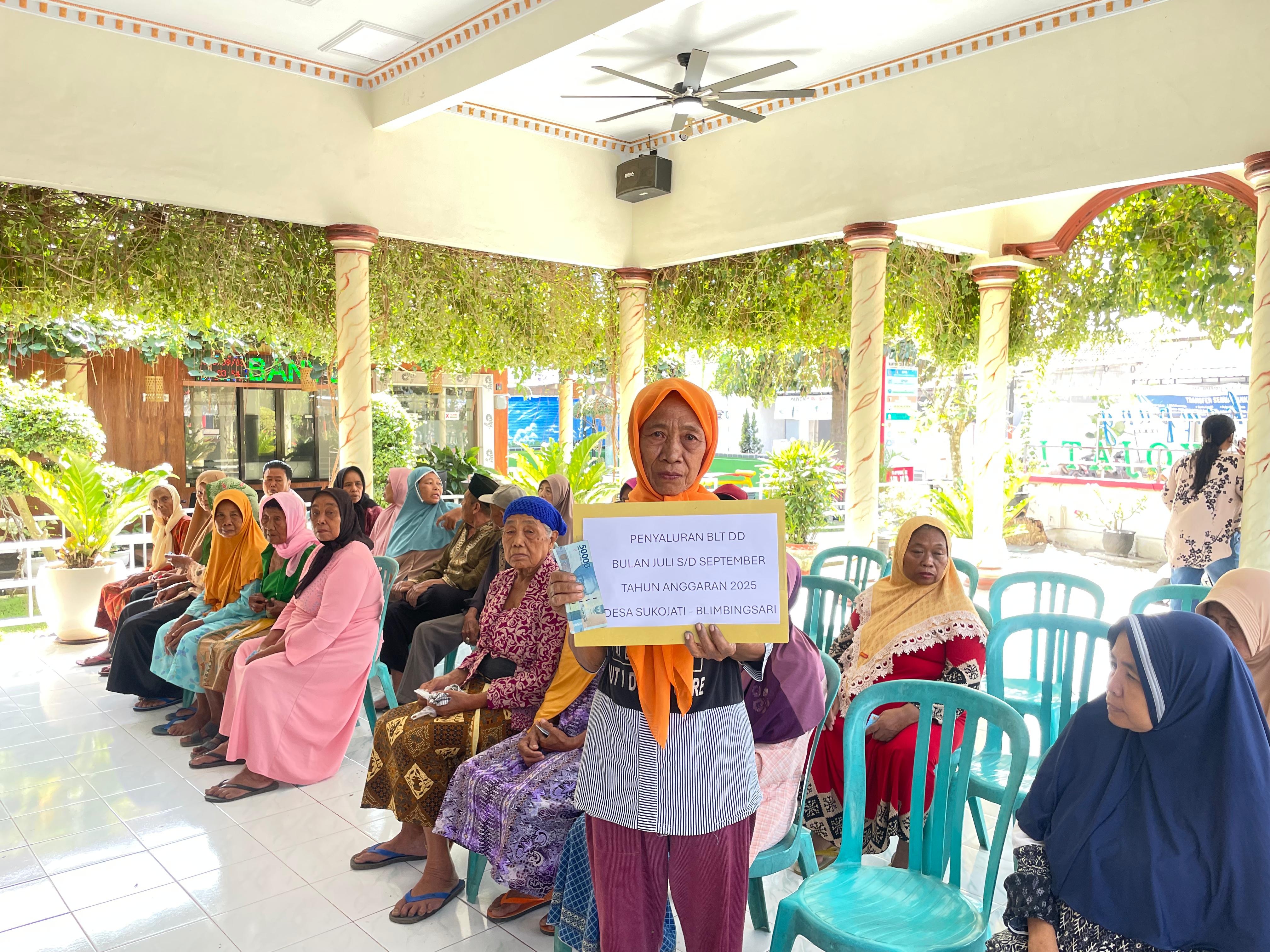 Penyaluran BLT DD Periode Bulan Juli Sampai September Tahun Anggaran 2025