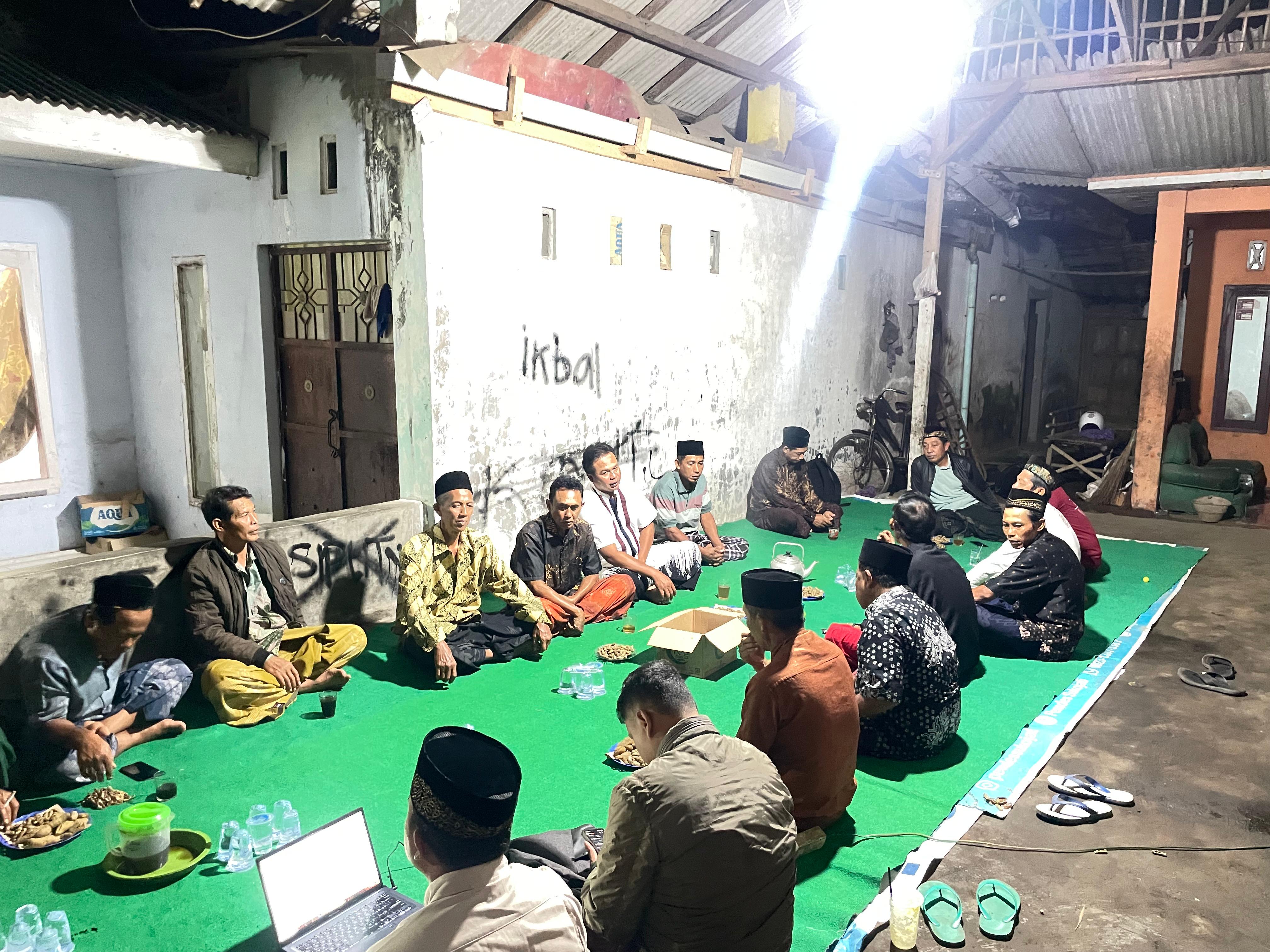 Musyawarah Dusun Kampung Lor